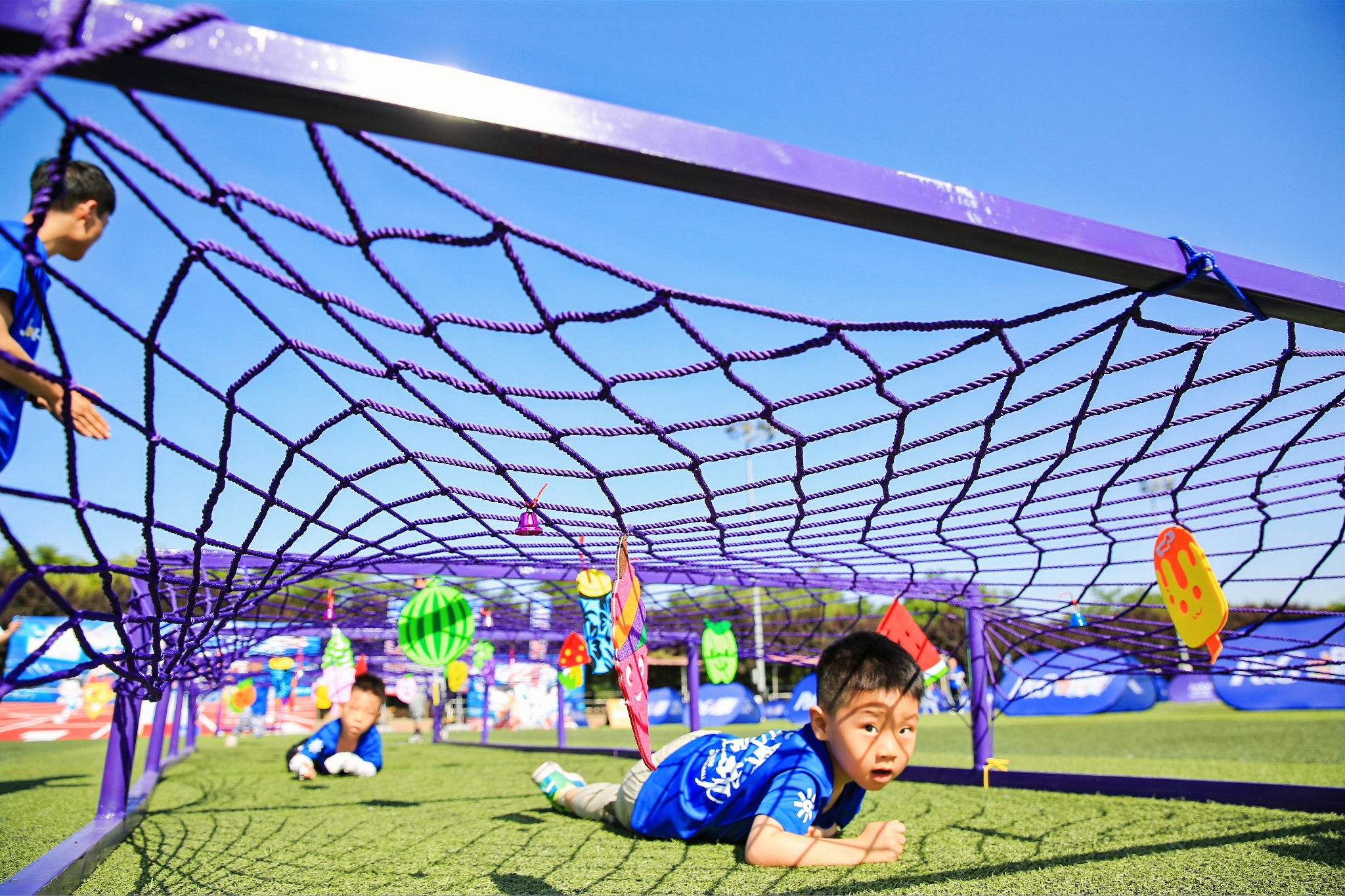 “宝洁中国·生而卓跃”少儿勇士挑战赛西安站